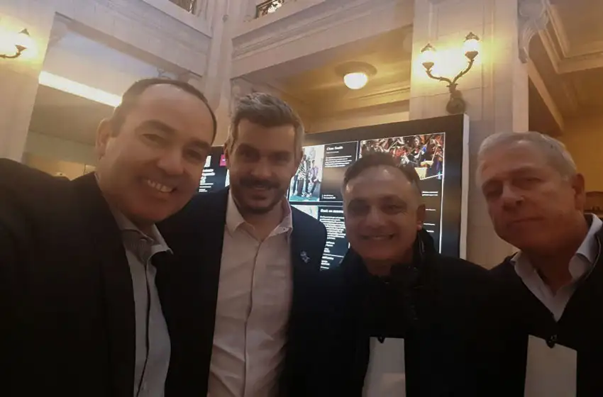 Legislador marplatense en la reunión del “Gabinete Ampliado”