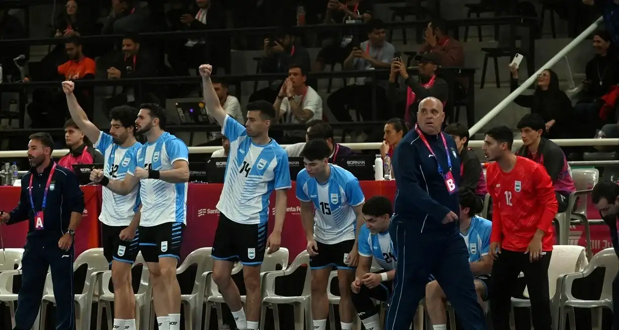 El Handball masculino tendrá su despedida. Crédito: Juegos Suramericanos