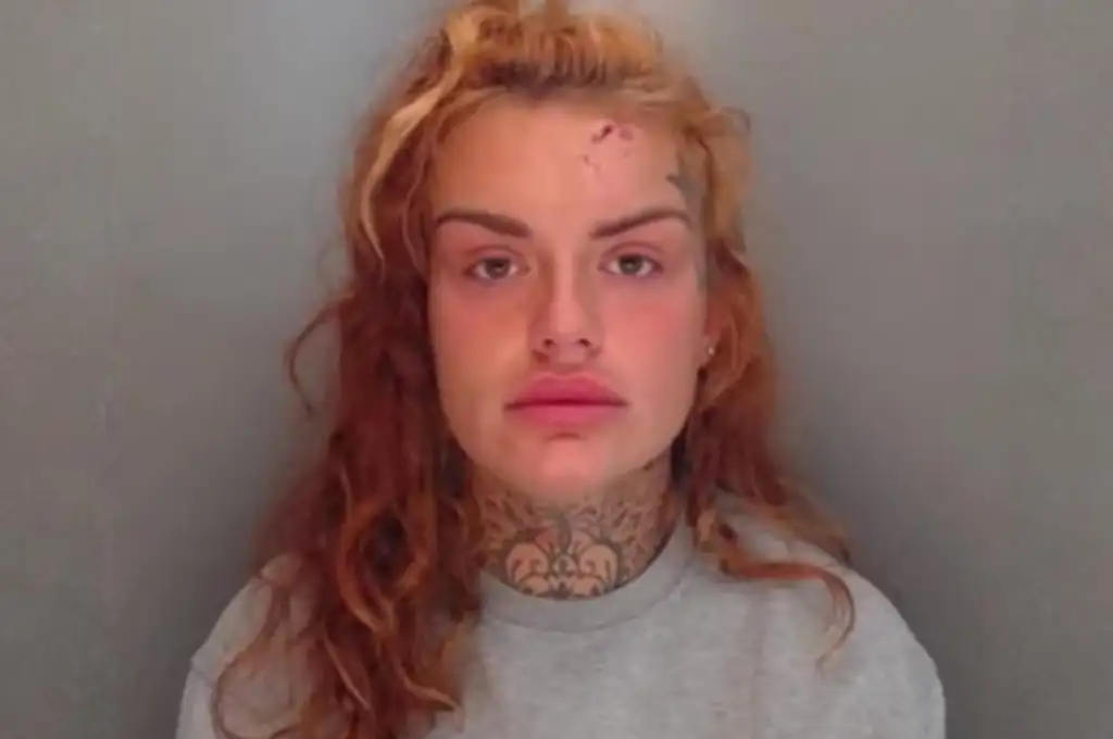 La joven fue condenada a dos años y seis meses de cárcel. (Foto: gentileza Daily Mail)