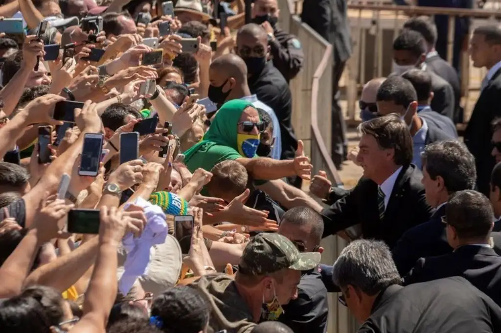Jair Bolsonaro minimizó el atraso de la vacunación contra el coronavirus