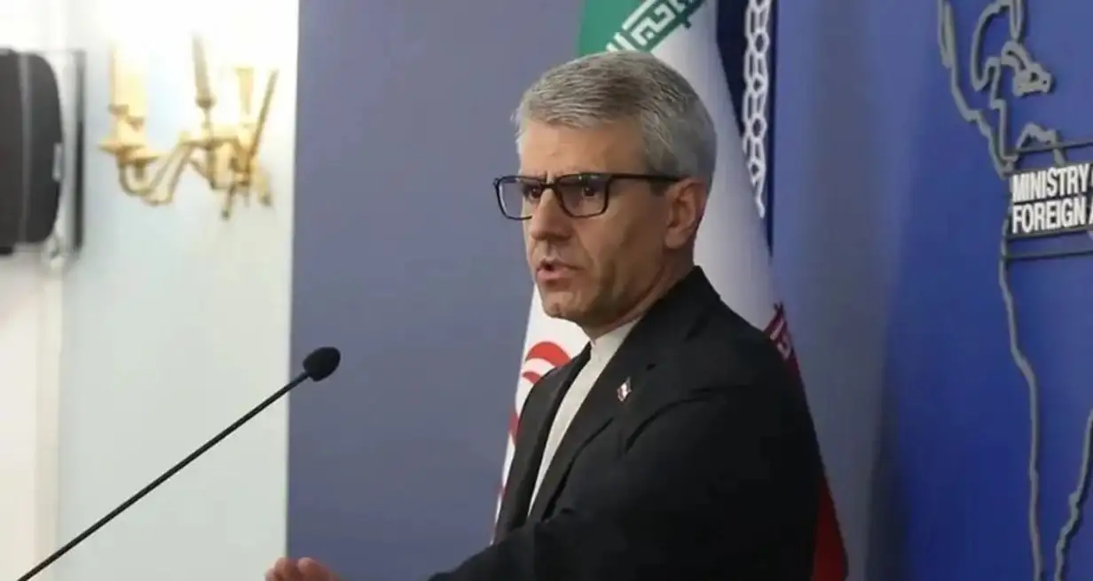 Esmaeil Baghaei, portavoz del Ministerio de Relaciones Exteriores de Irán. Xinhua/DW