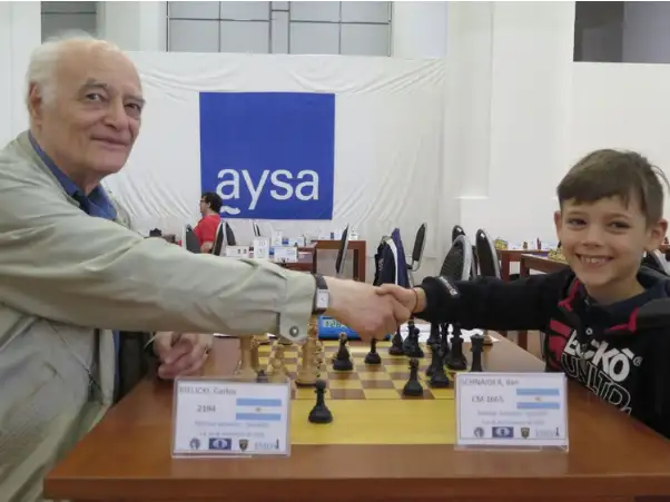 Un argentino es el mejor ajedrecista Sub 8 del mundo