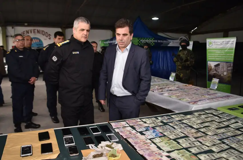 Cayó una peligrosa banda narco que operaba en la Provincia
