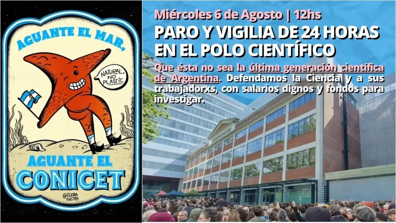 Conicet va al paro (Redes Sociales)