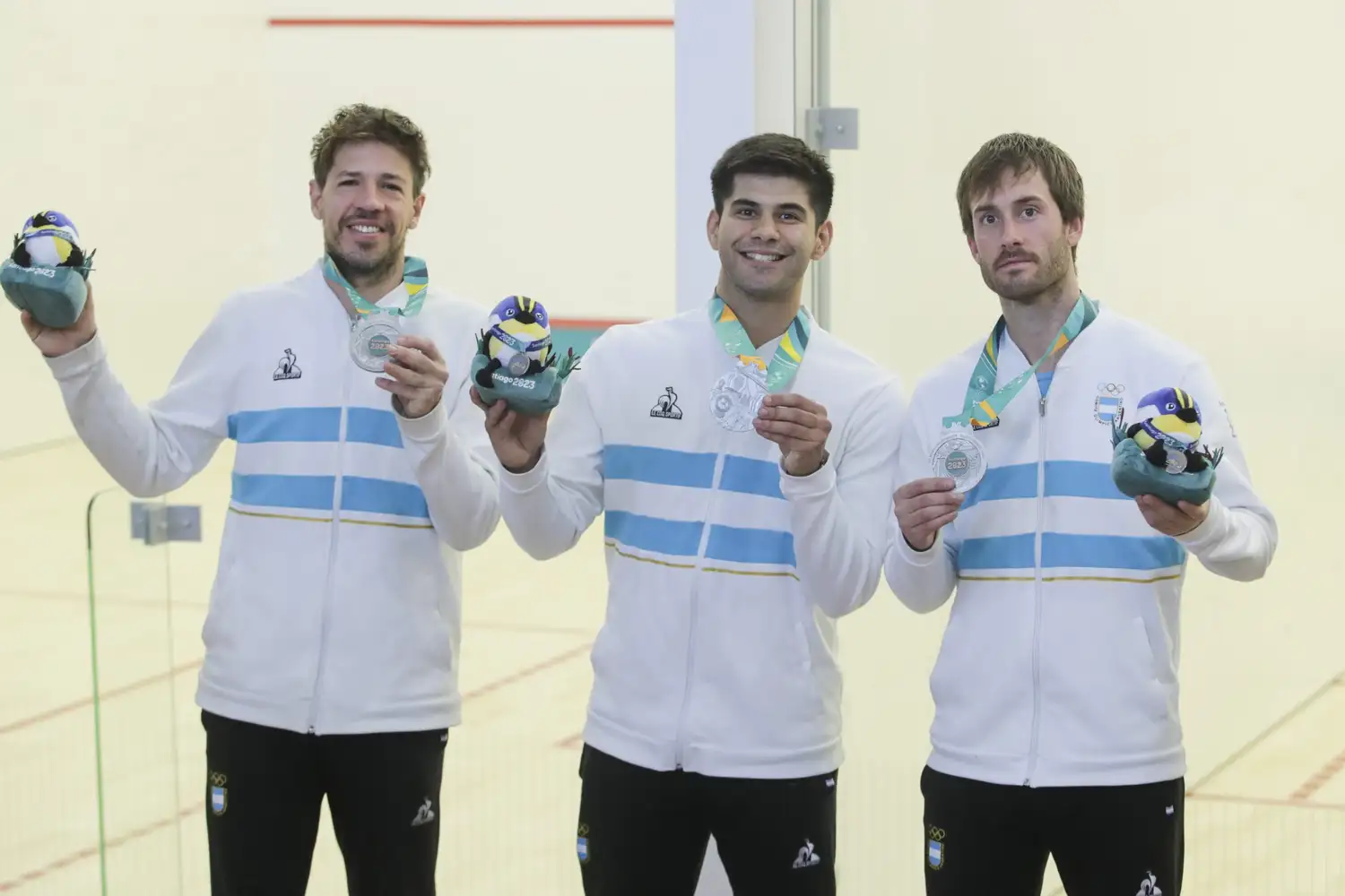 Romiglio es Plata por equipos en Santiago
