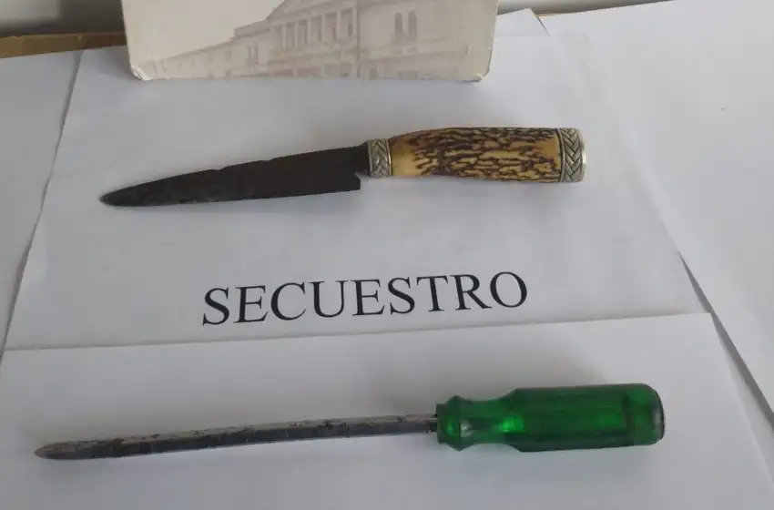 Intentó asaltar a un hombre en la calle con una cuchilla