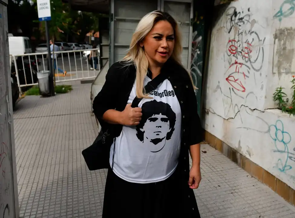 Verónica Ojeda, ex pareja de Diego Maradona.