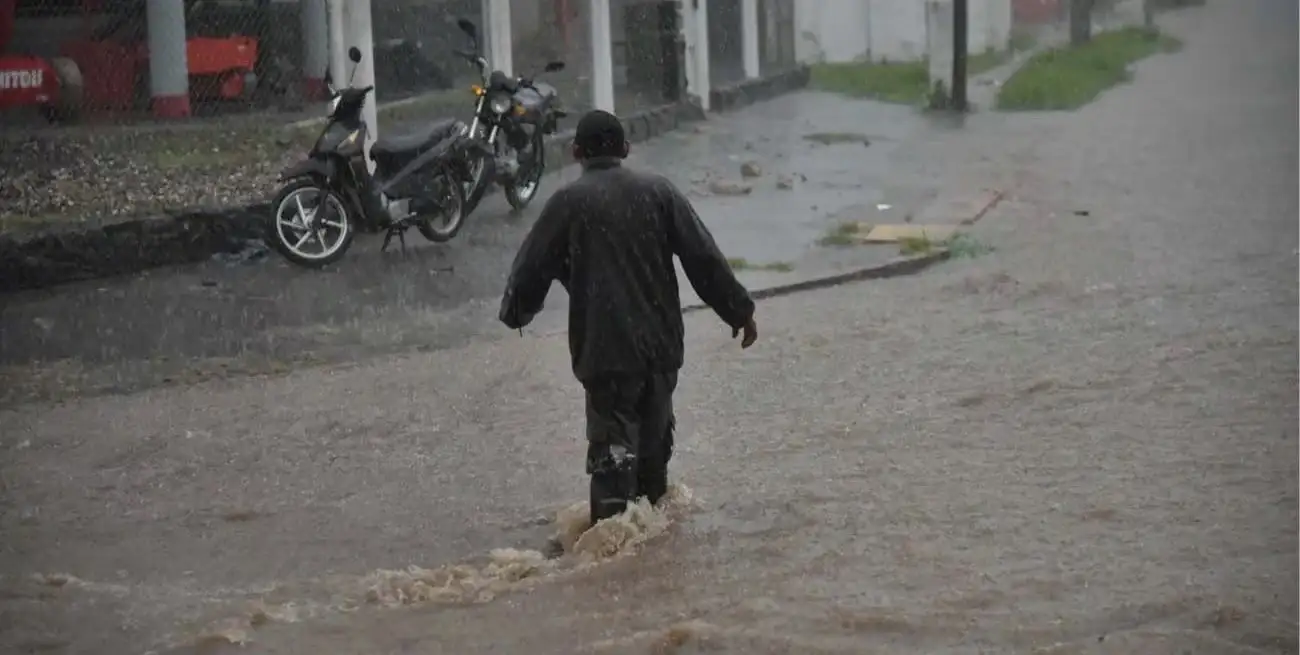 Grave temporal en Córdoba. Foto: La Voz