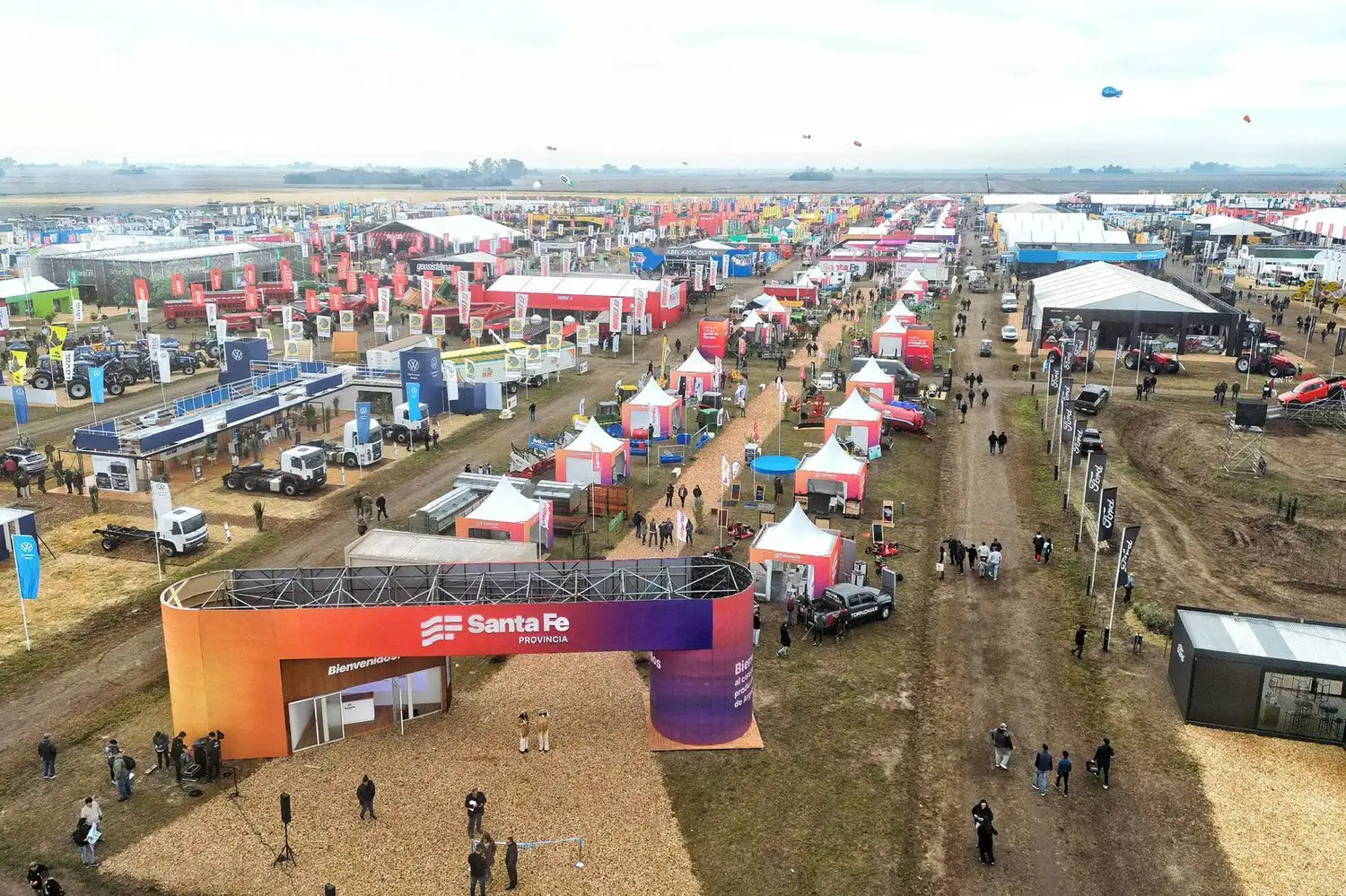 Stand de Santa Fe en Agroactiva.