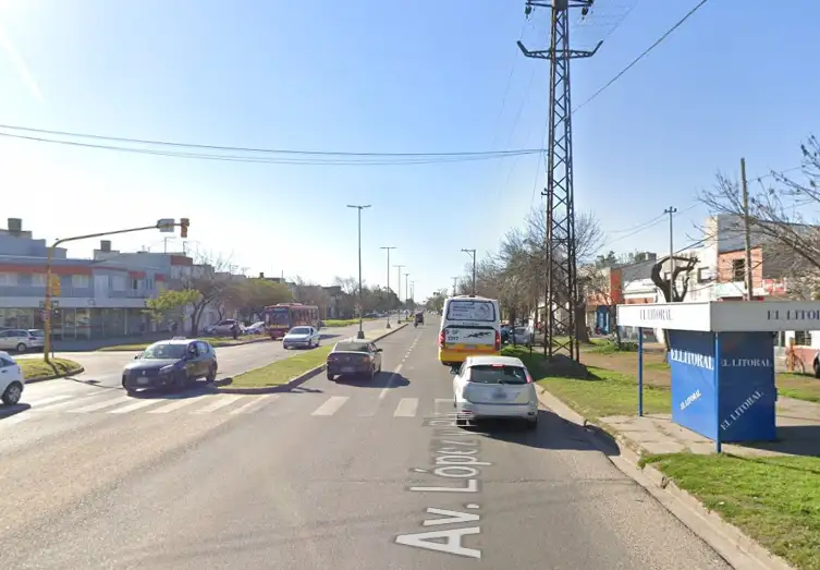Un patrullero chocó a un motociclista en la ciudad de Santa Fe