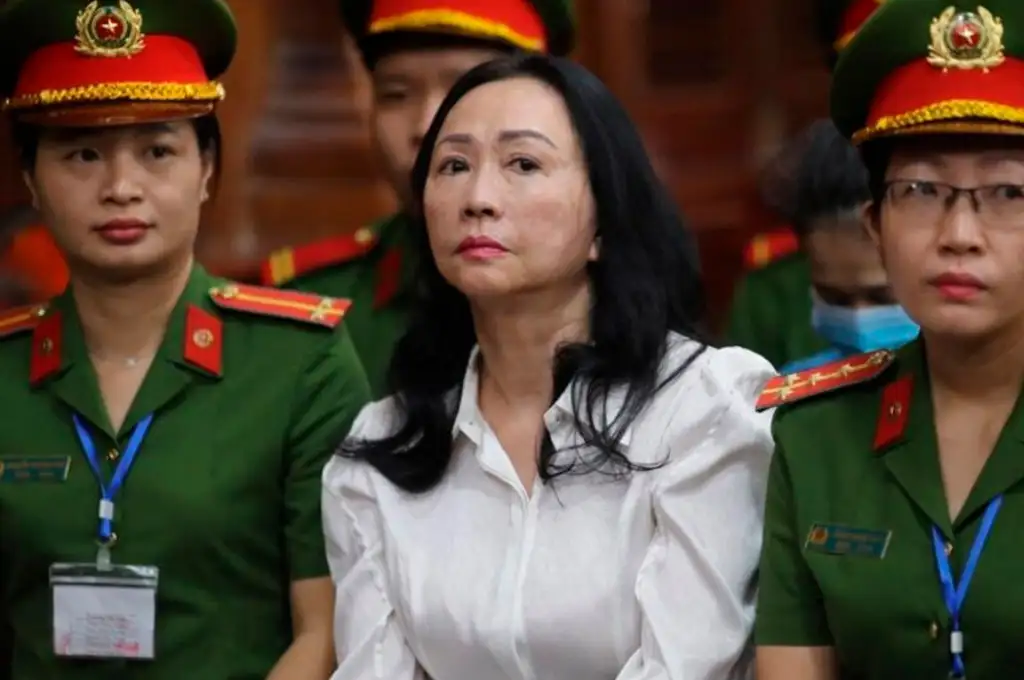Truong My Lan, conocida por su ostentoso estilo de vida y su prominente papel en el mundo empresarial vietnamita.