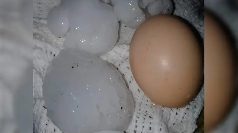 Cayó granizo en zonas de Entre Ríos y seguirá el mal tiempo