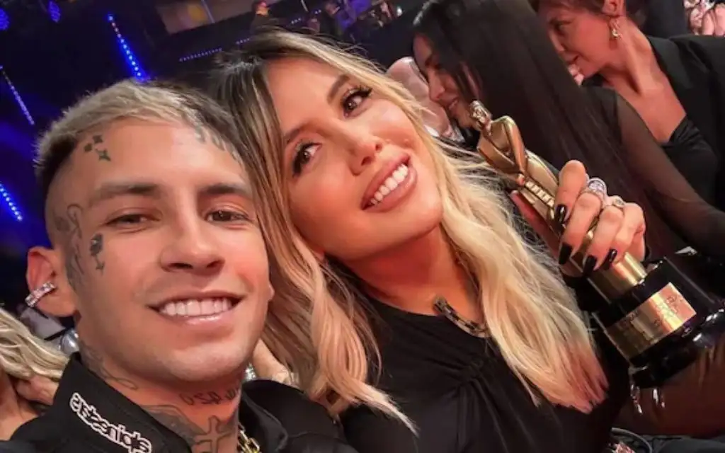 L-Gante y Wanda Nara