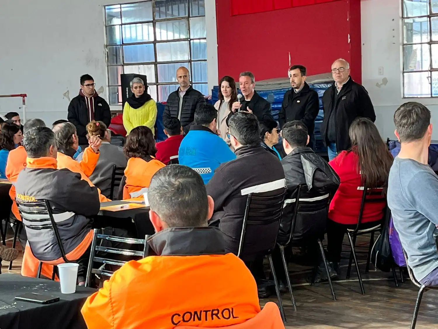 Carlos Torres, titular de la Agencia Provincial de Seguridad Vial, encabezó el encuentro.