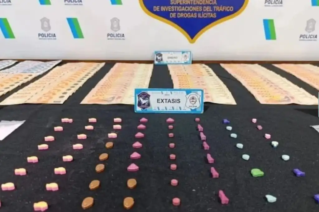 Lo decomisado.