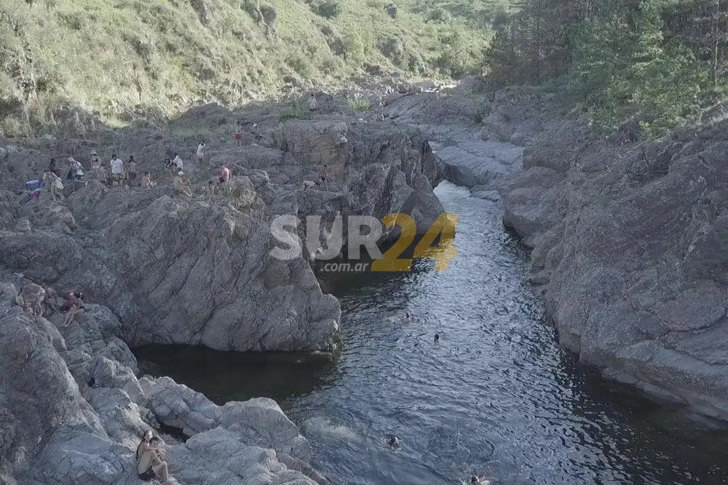 El Durazno: un joven santafesino cayó desde un barranco intentando sacarse una selfie