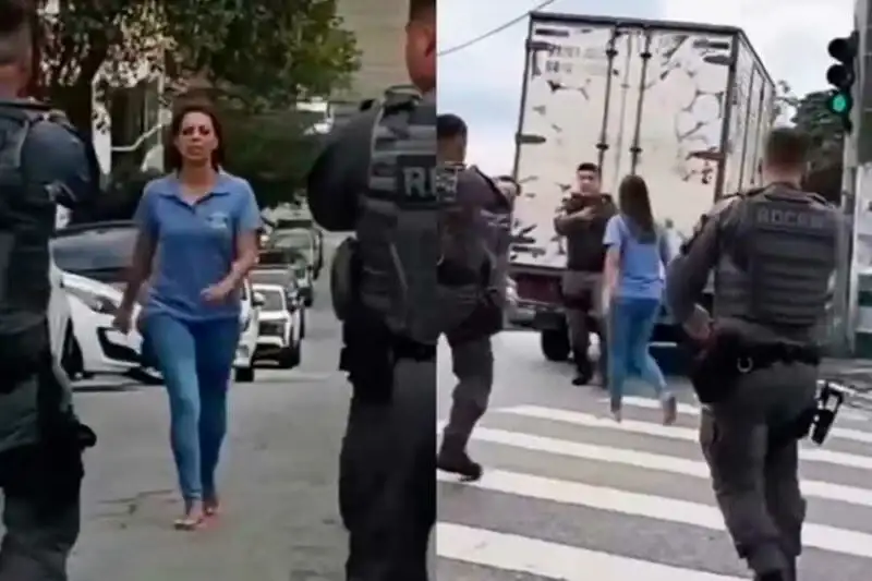 Una intervención policial terminó con una mujer muerta en Brasil.