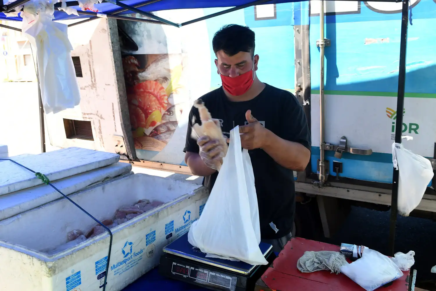 Continúa la venta de pescado de mar a precios populares en Santa Fe