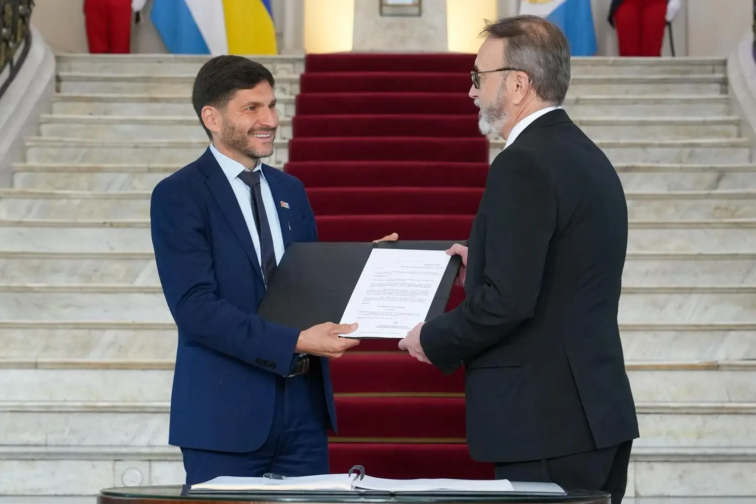 Pullaro recibió al embajador de Ucrania para avanzar en una agenda común de cooperación.