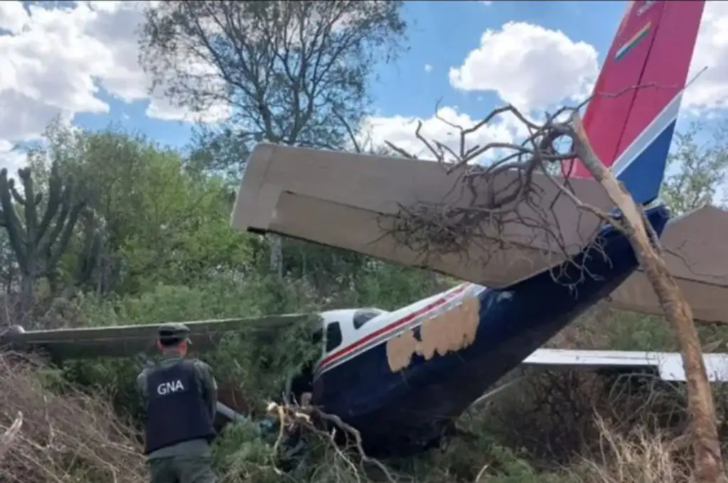 Se estrelló una avioneta