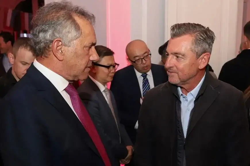 Daniel Scioli y Diógenes de Urquiza