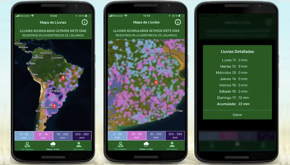 BoosterAgro lanza el waze de las lluvias para el campo
