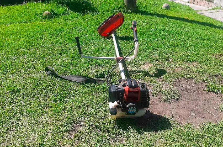 Lo atraparon tras robar una desmalezadora