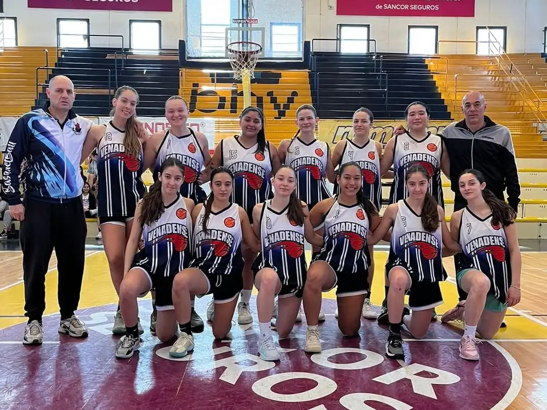 La Selección Venadense U17 que compitió en Sunchales el año pasado.