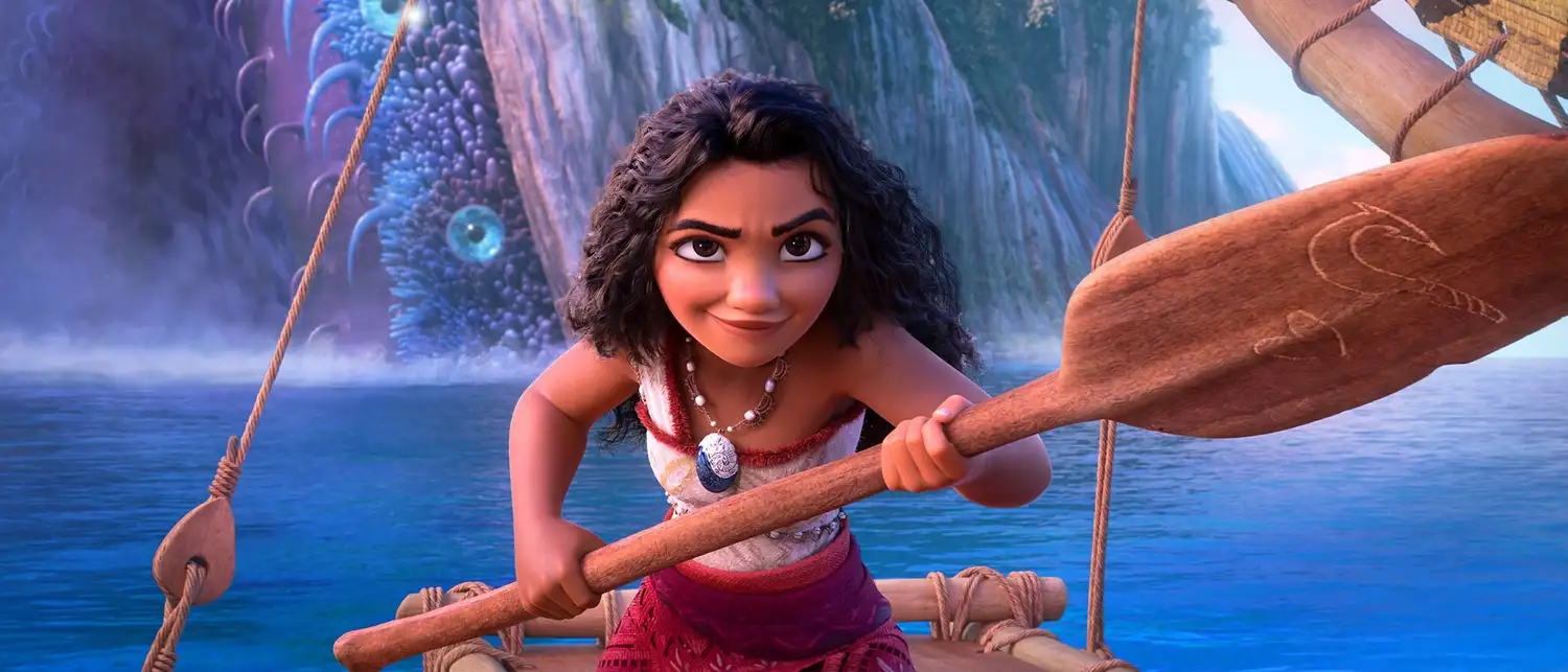 "Moana 2", la película de Disney es un gran éxito en los cines.