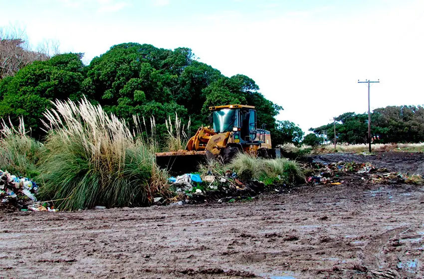 Basural en Chapadmalal: evalúan colocar una cámara de vigilancia