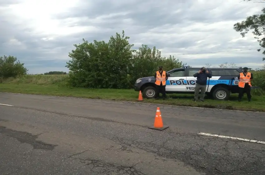 Intensos controles de la Policía Federal Argentina