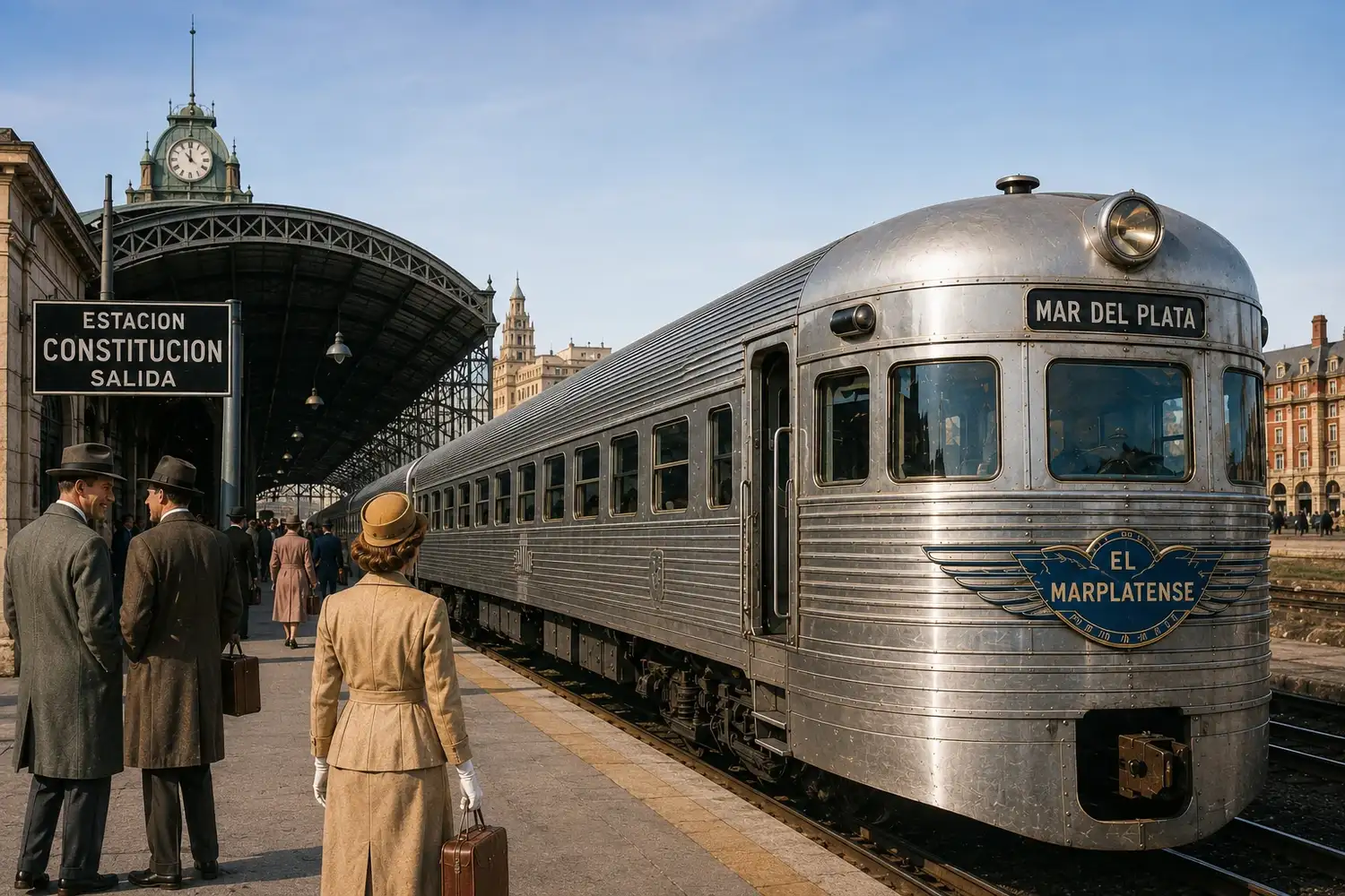El Marplatense, una formación que durante décadas fue sinónimo de velocidad, confort y elegancia.
