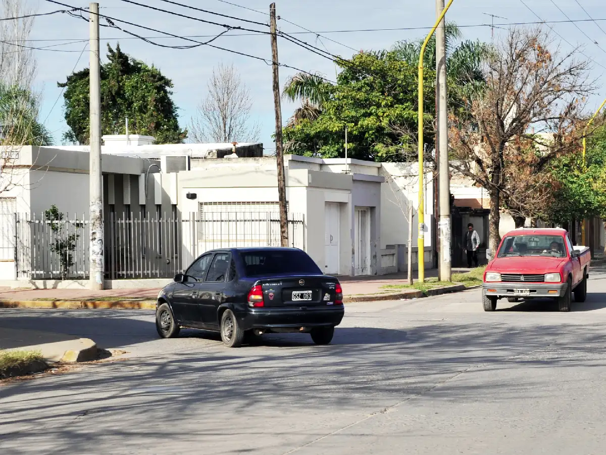 El tránsito en avenida Caseros