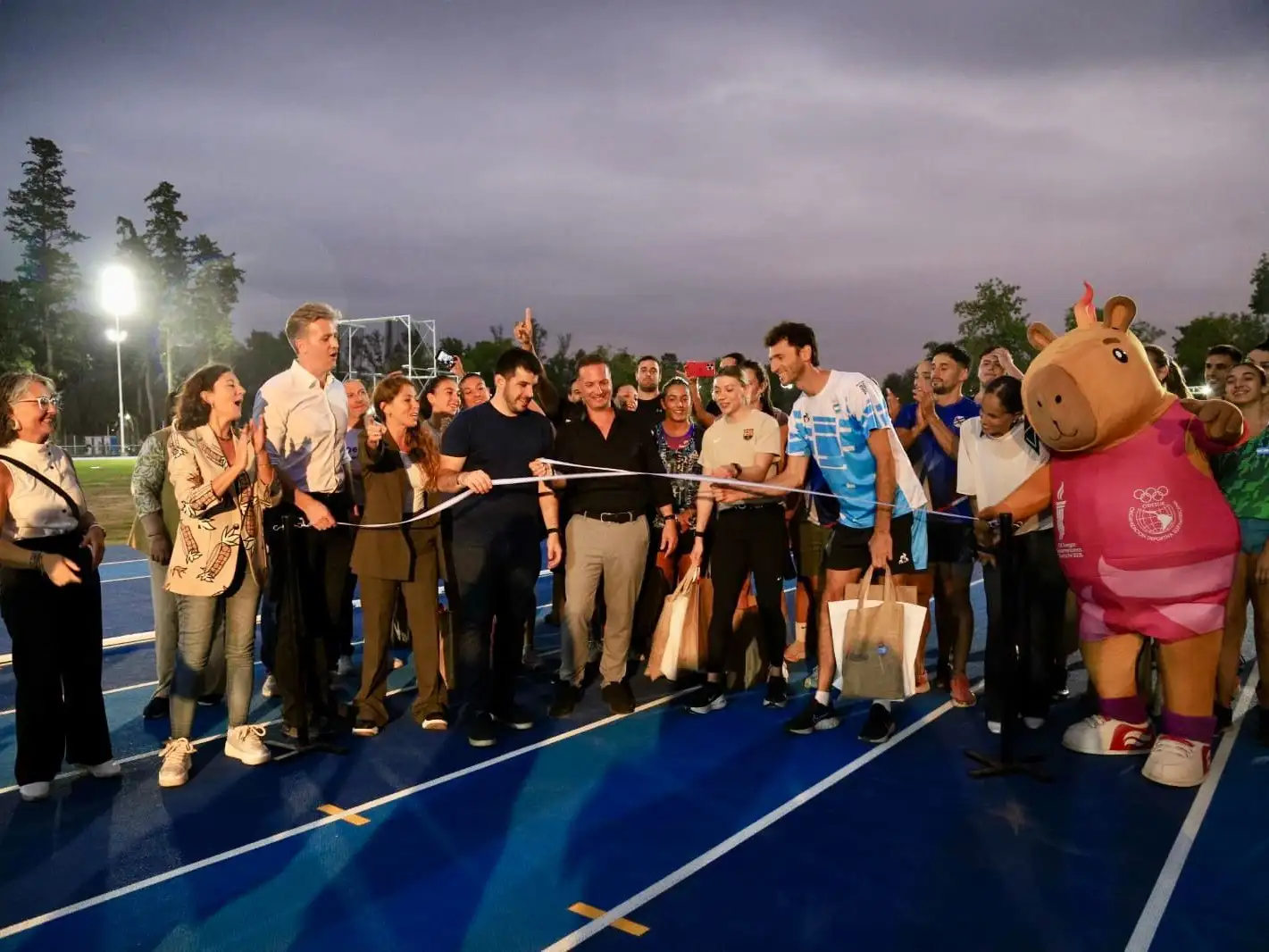 pista inauguración