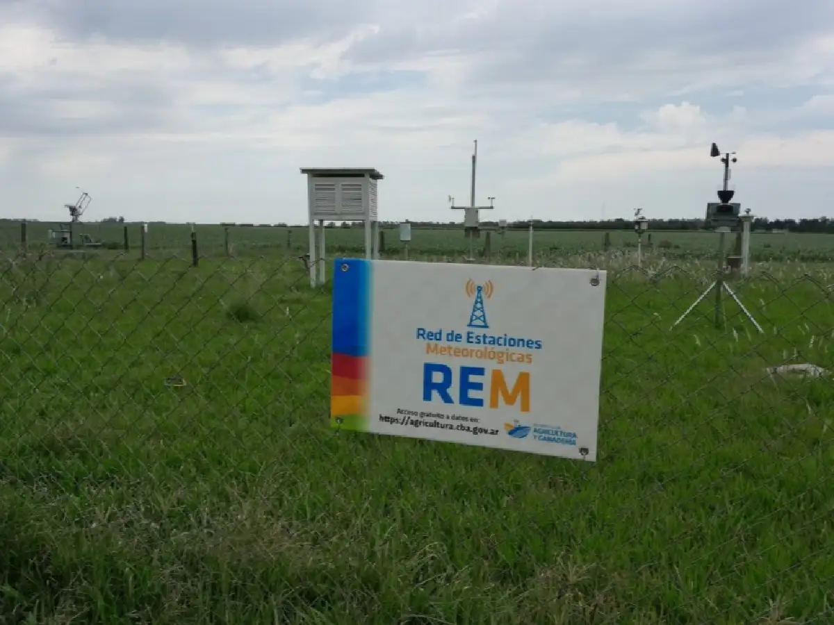 Se instaló la estación meteorológica 108 de la red provincial