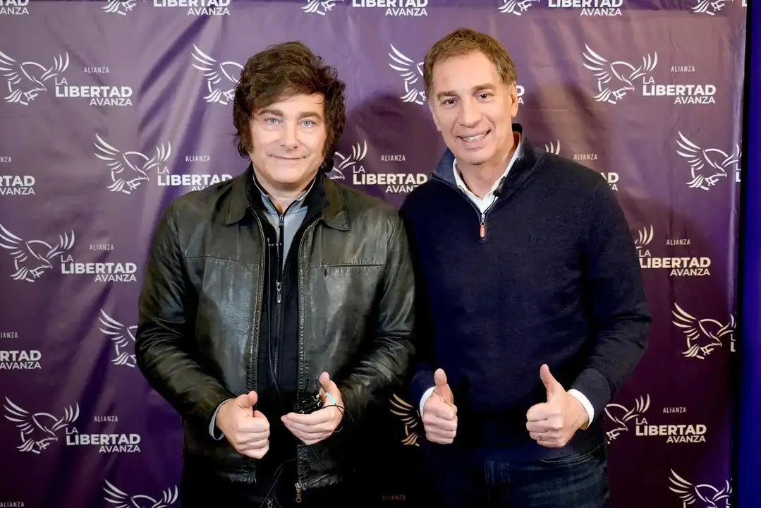 Javier Milie y Diego Santilli