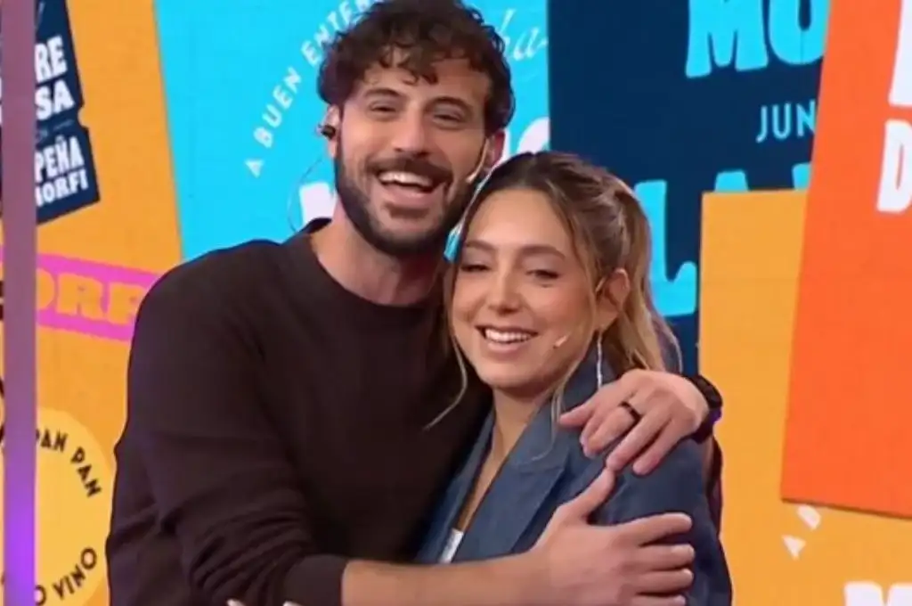 El reencuentro de Diego Leuco y Sofi Martínez