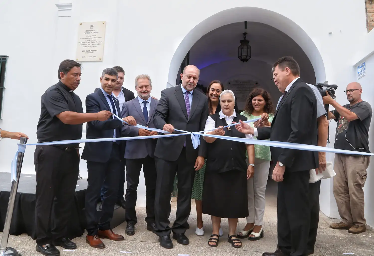 Inauguraron obras de puesta en valor y restauración en edificios de la ciudad de San Lorenzo
