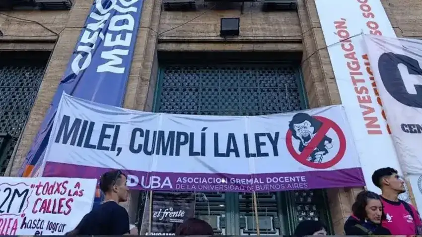 Desde el Gobierno sostuvieron que la cautelar ya se encontraba cumplida
