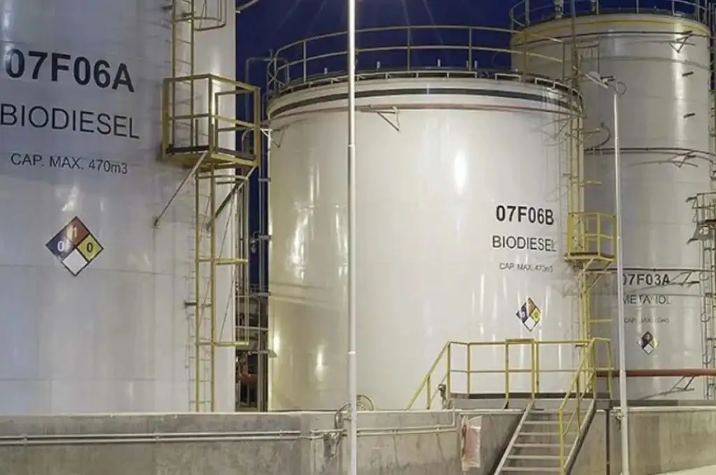 Por la falta de gasoil apuran una solución transitoria con biodiésel
