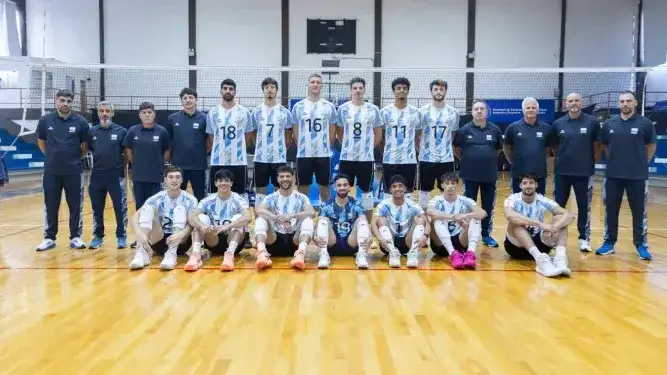 La Selección Argentina de vóley va por el sueño olímpico en el Sudamericano