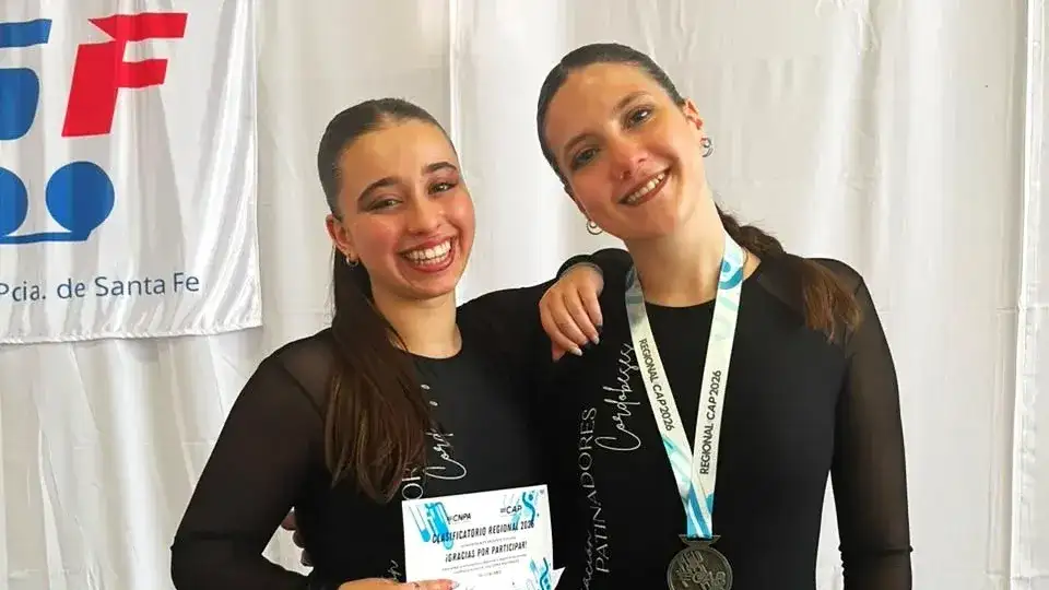 Patinadoras de El Tala clasificaron al Nacional tras destacarse en el Regional