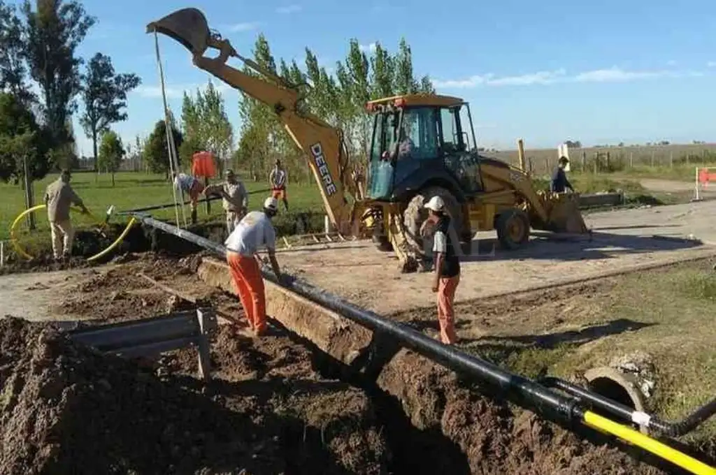 San Agustín: gestionan ante provincia la llegada del gas natural y la obra de cloacas