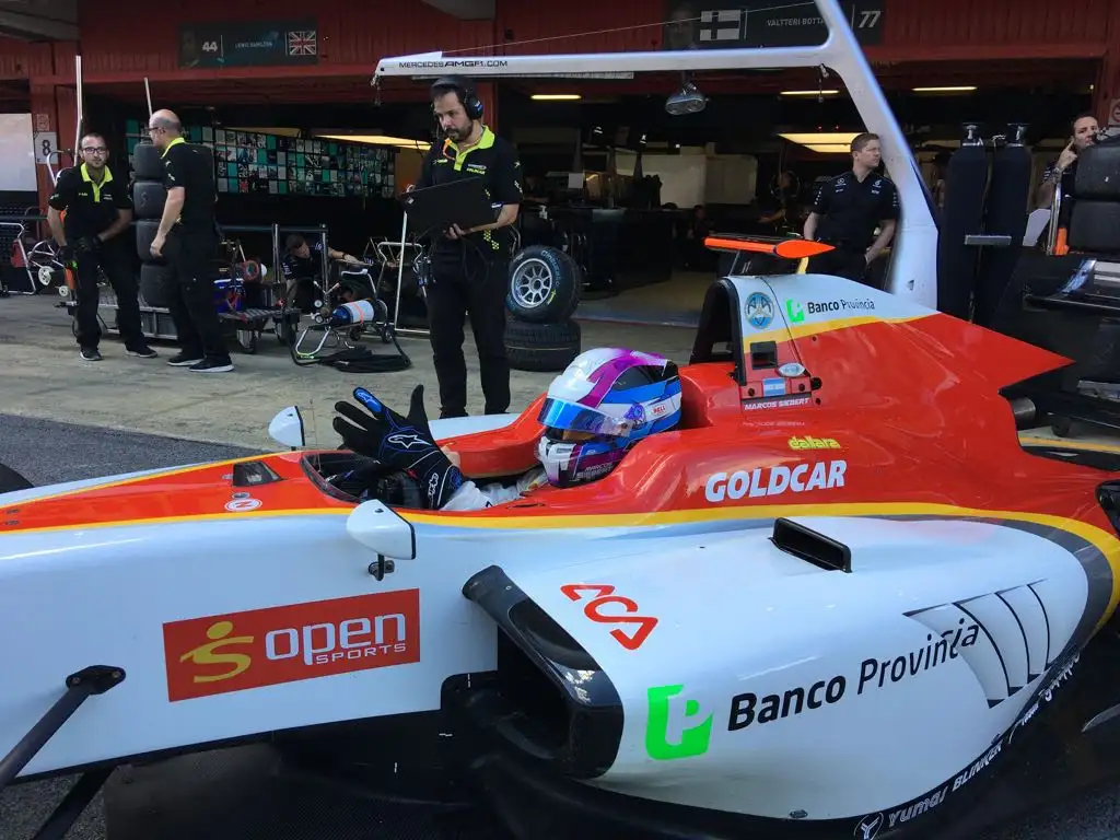 Siebert prueba en Hungría junto al Campos Racing