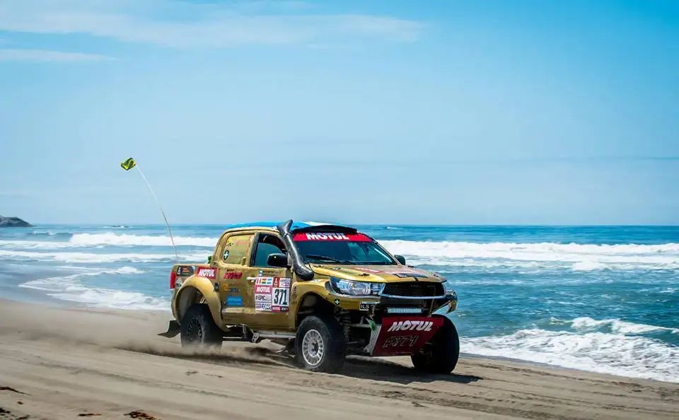 Gándara está en la sexta etapa del Dakar