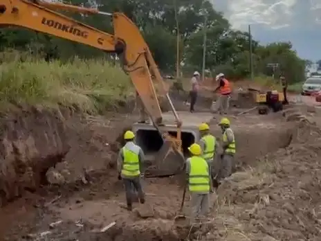 Una obra clave para el drenaje urbano.