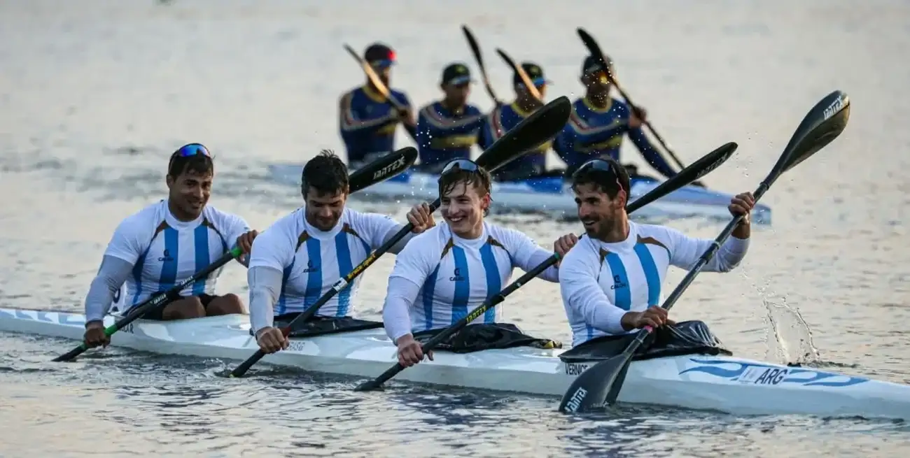 Equipo argentino de canotaje