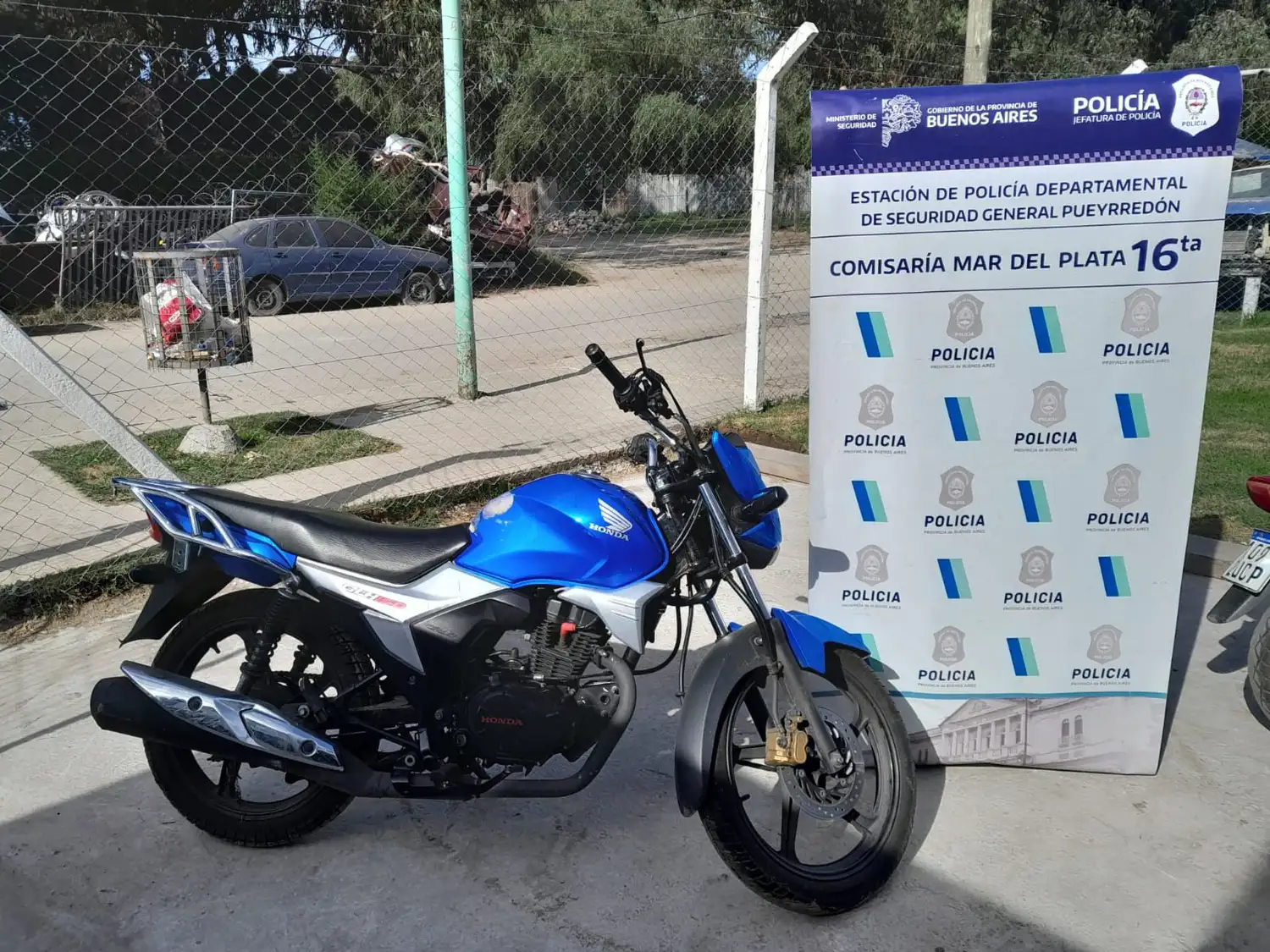 El rodado había sido robado el pasado jueves 11.