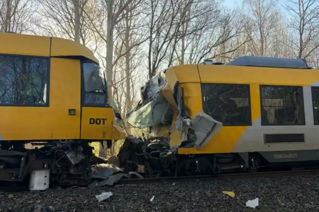 Choque de trenes