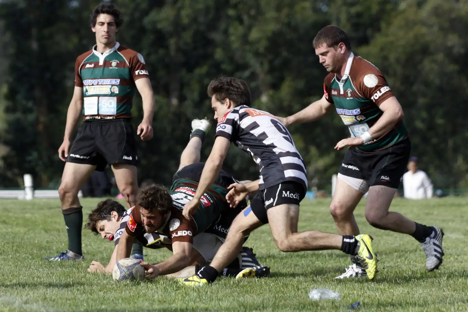 Sábado agitado para el rugby local